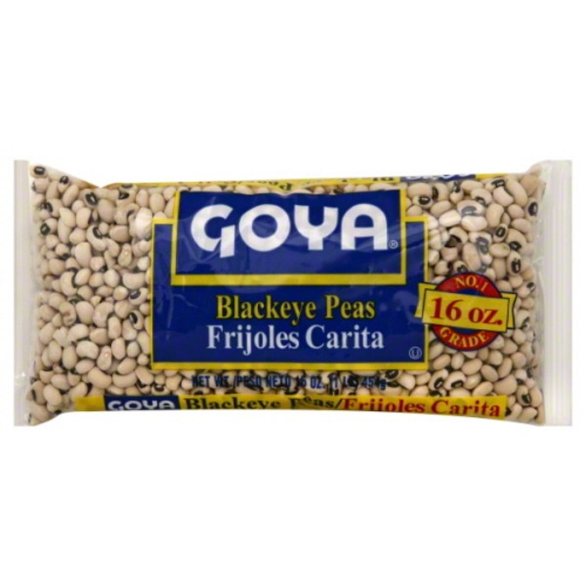 Calories in Goya Blackeye Peas