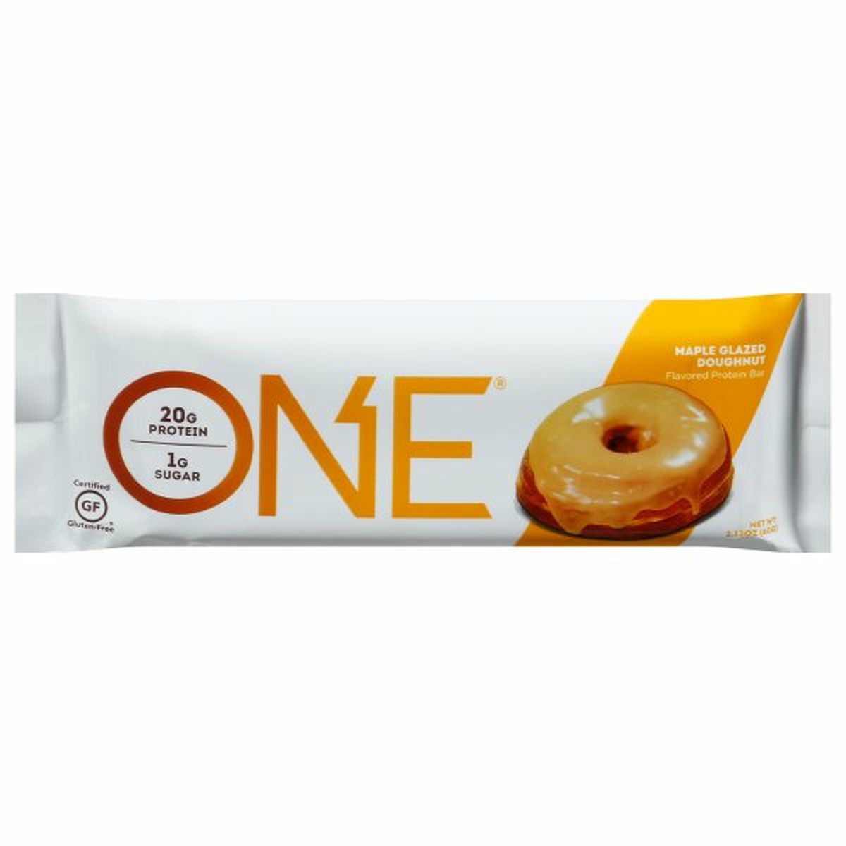 Calories in One Protein Bar, Maple Glazed Doughnut Flavored