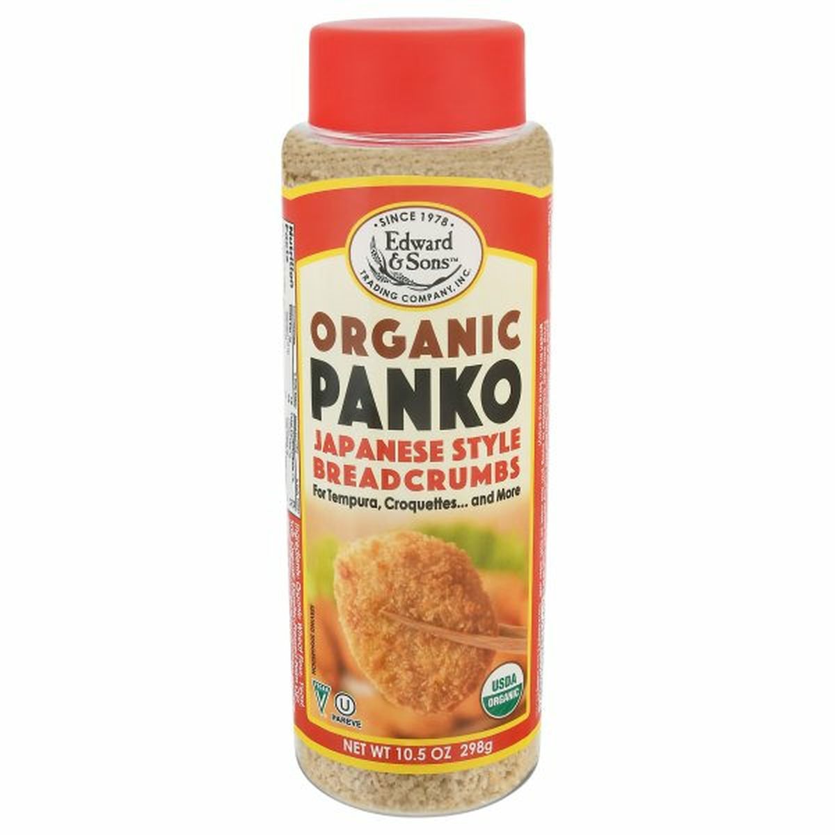 Calories in Edward & Sons Panko, Organic