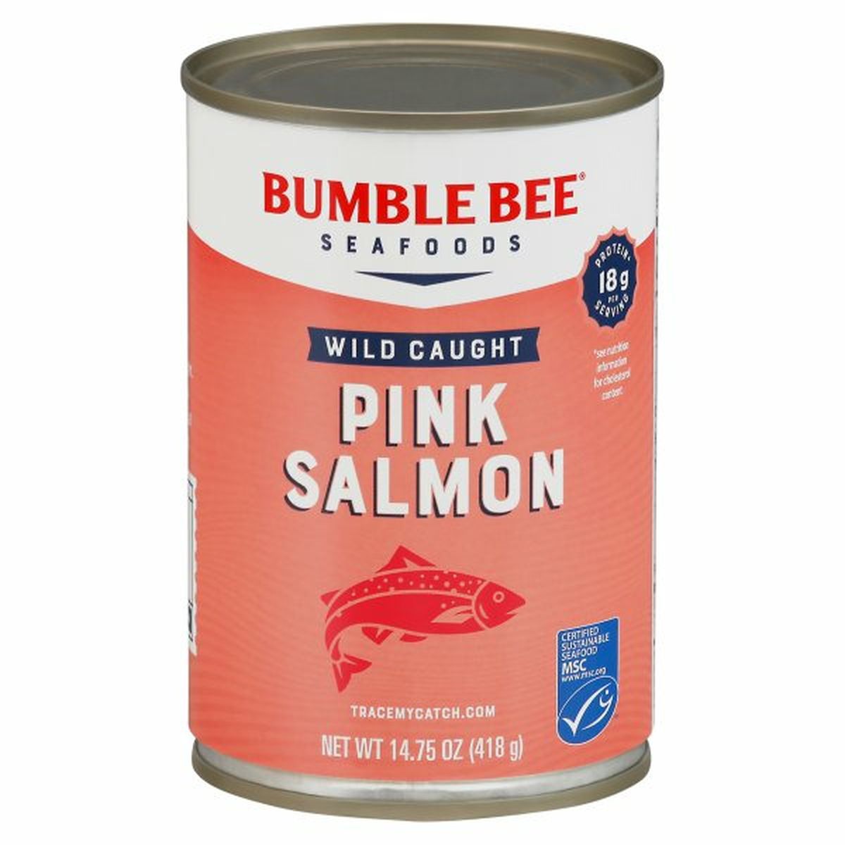 Calories in Bumble Bee Pink Salmon