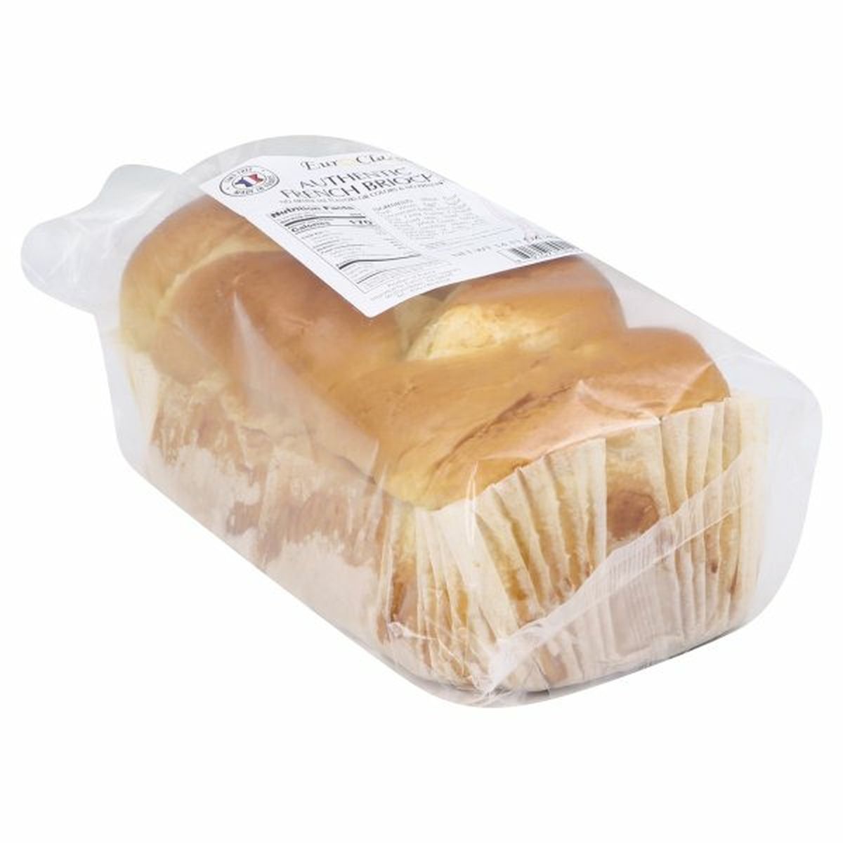 Calories in Euro Classic Imports Brioche, Authentic French