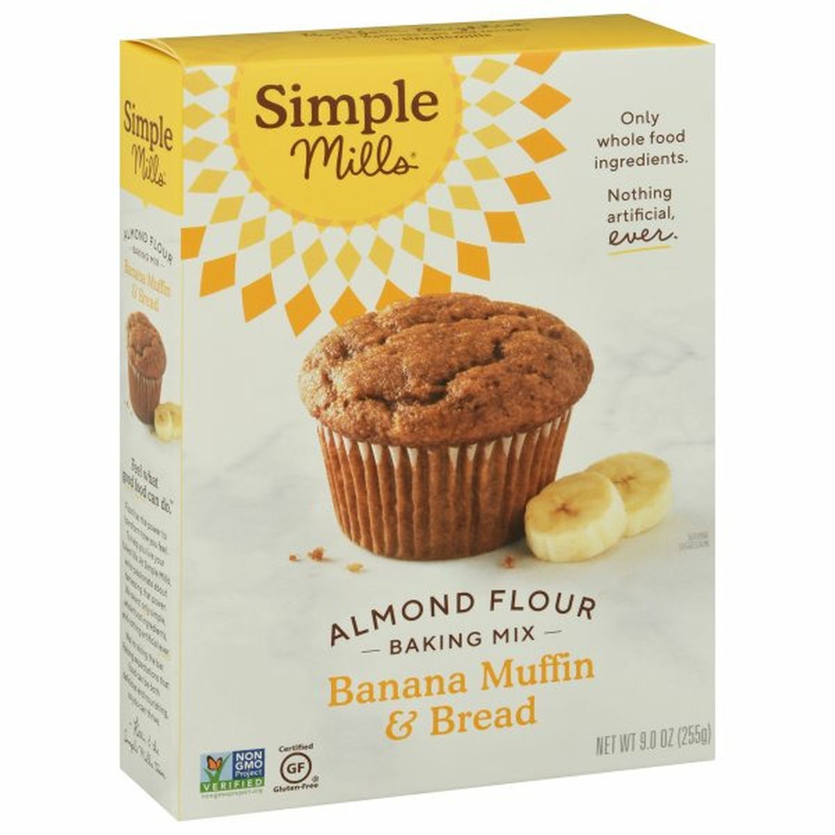 Calories in Simple Mills Baking Mix, Almond Flour, Banana Muffin & Bread