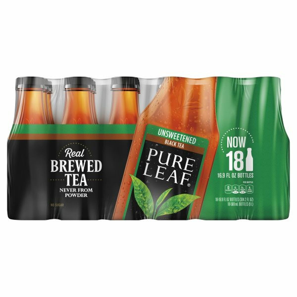 Calories in Pure Leaf Iced Tea, Unsweetened No Lemon