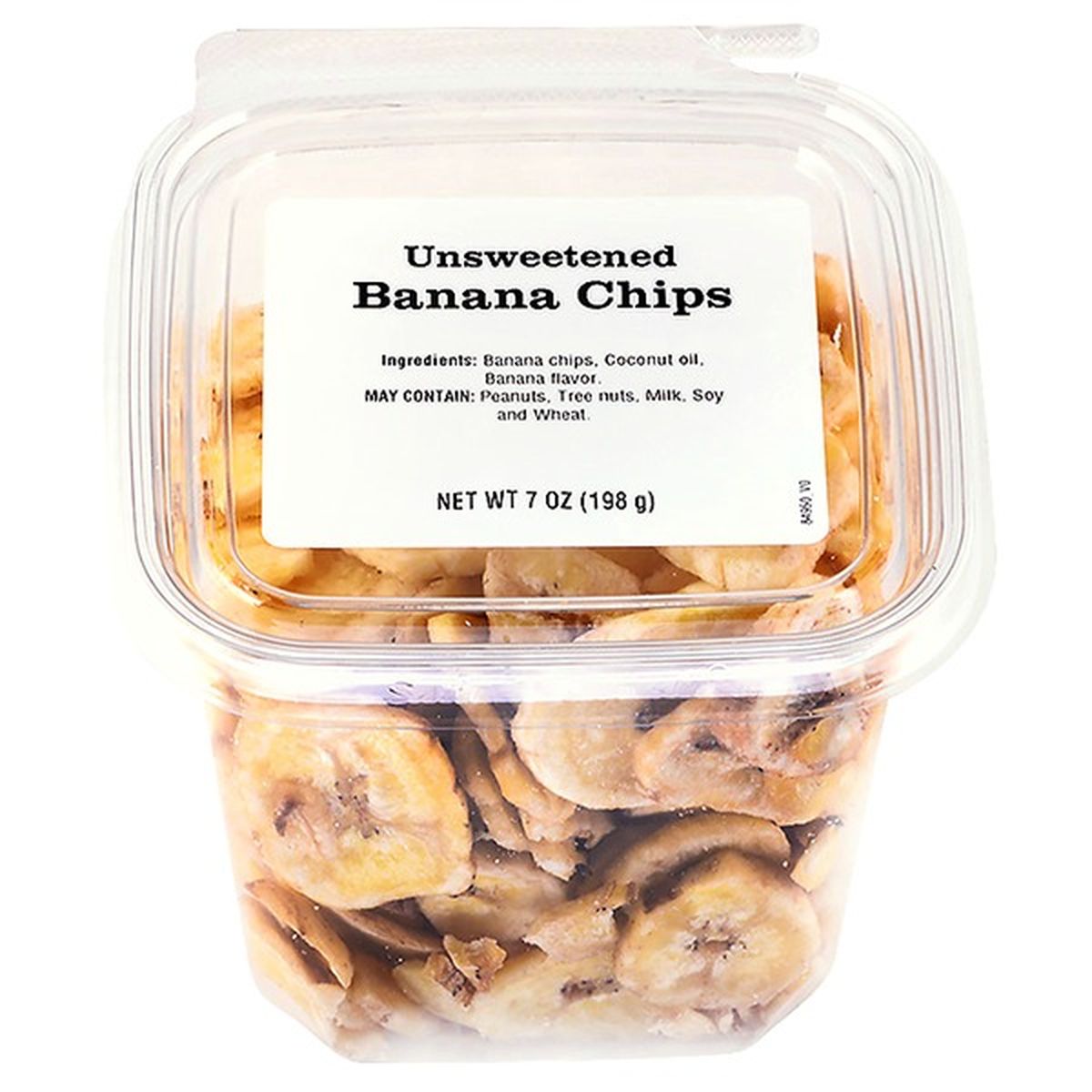 Calories in Johnvince Foods Unsweetened Banana Chips Tub