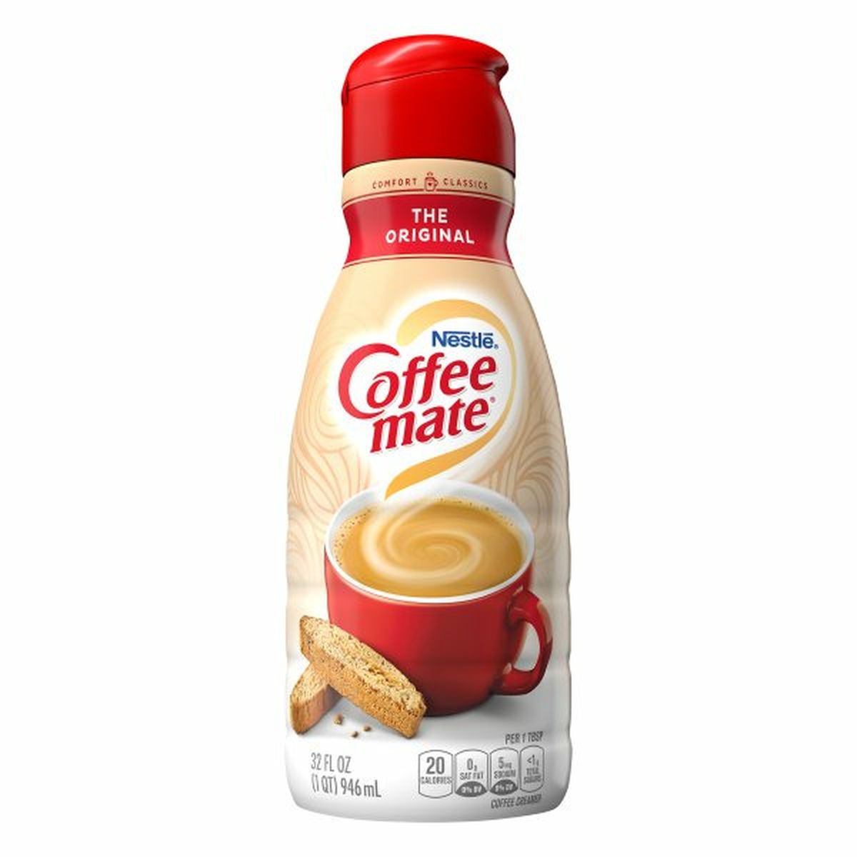 Calories in Coffee mate Coffee Creamer, The Original