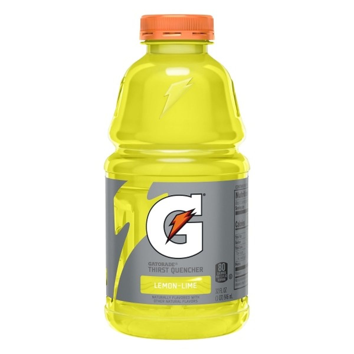Calories in Gatorade Thirst Quencher, Lemon-Lime