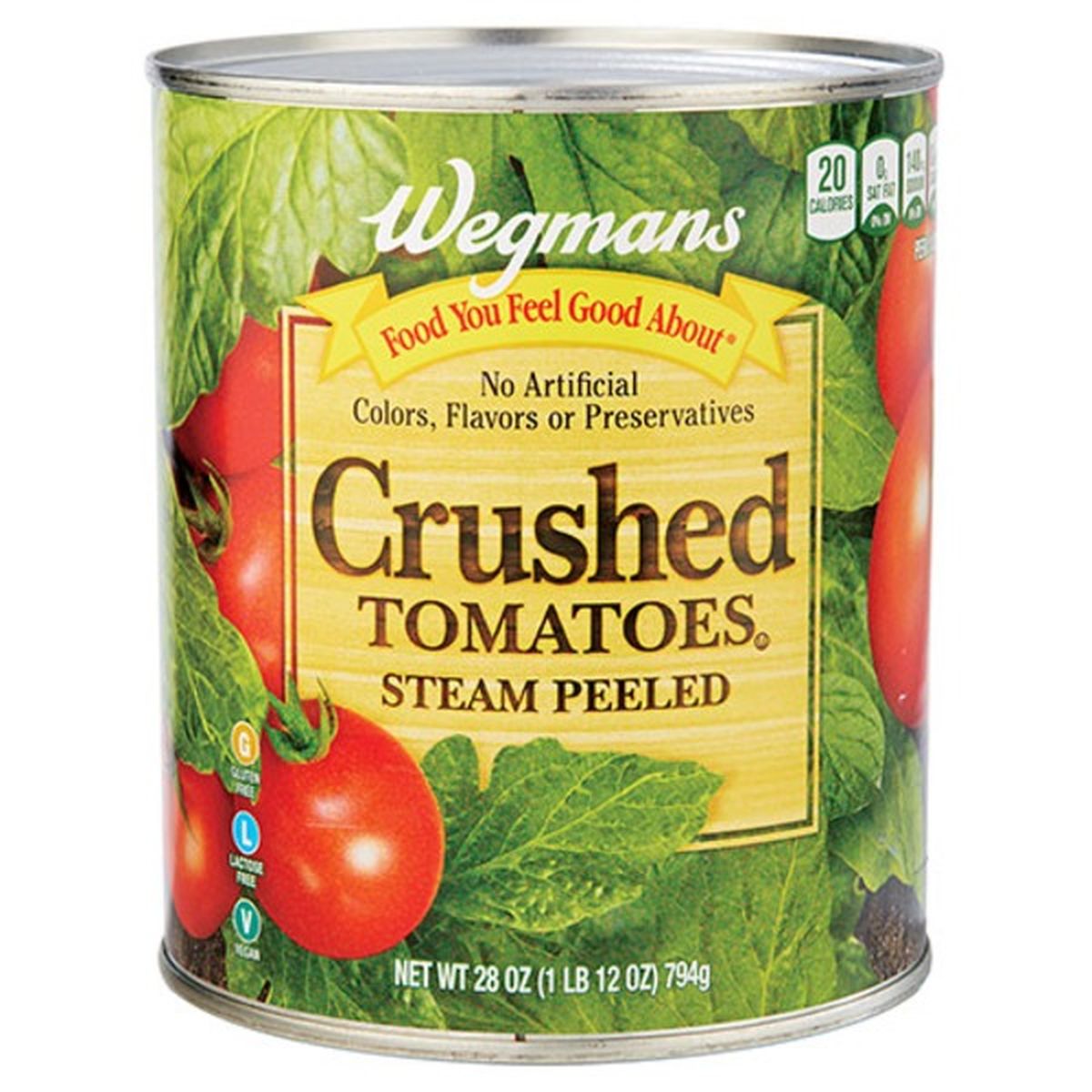 Calories in Wegmans Crushed Tomatoes