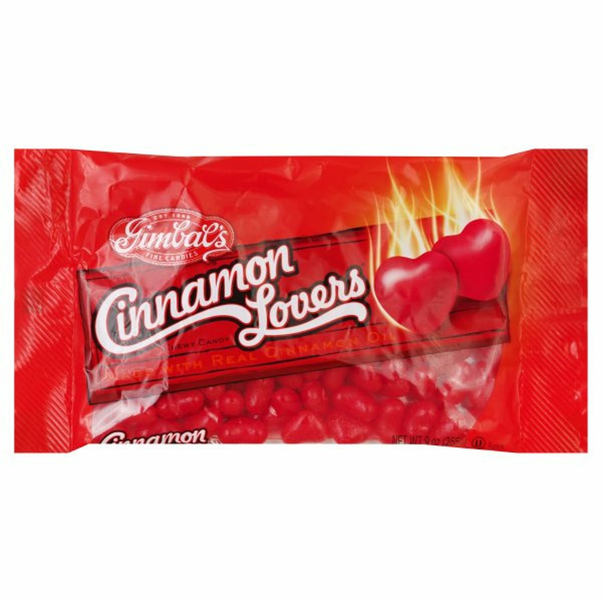 Calories in Gimbals Candy, Chewy, Cinnamon Lovers