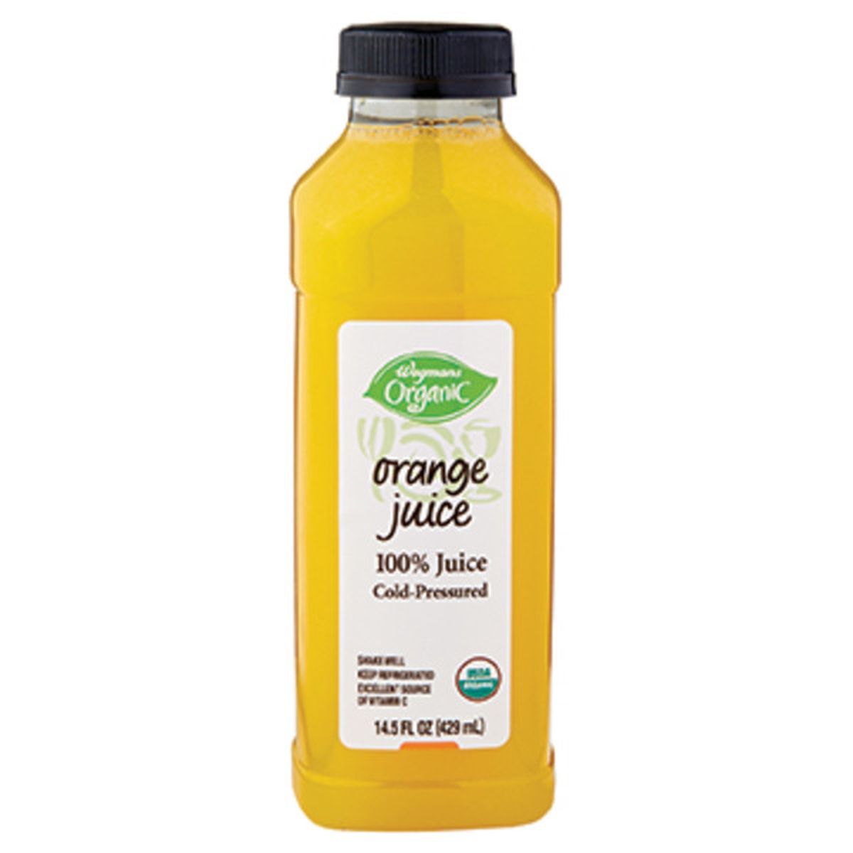 Calories in Wegmans Organic Cold-Pressured Orange Juice