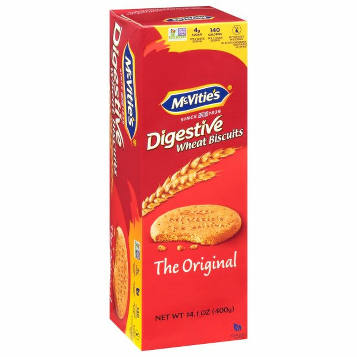 Calories in McVitie's Digestive Biscuits, Wheat, The Original