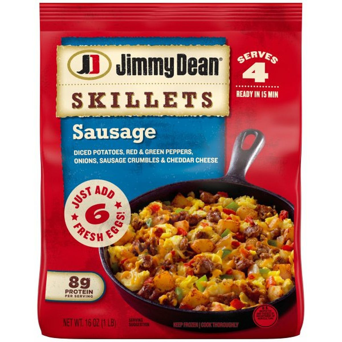 Calories in Jimmy Dean Sausage Breakfast Skillet