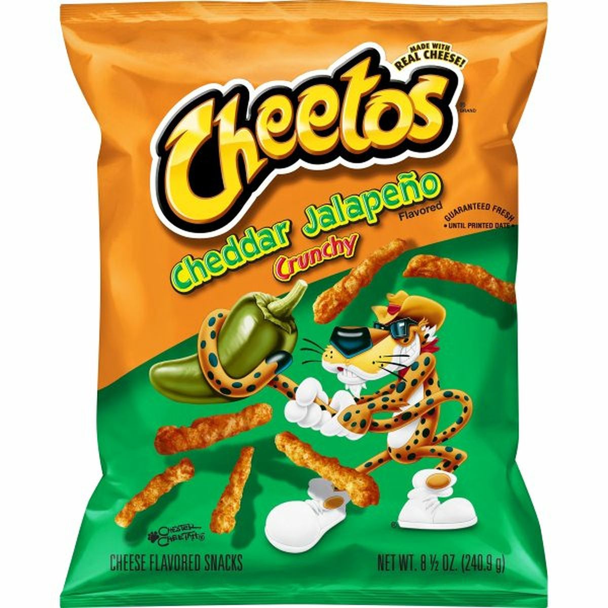 Calories in CHEETOS Crunchy Snack Mix, Cheddar And Jalapeno