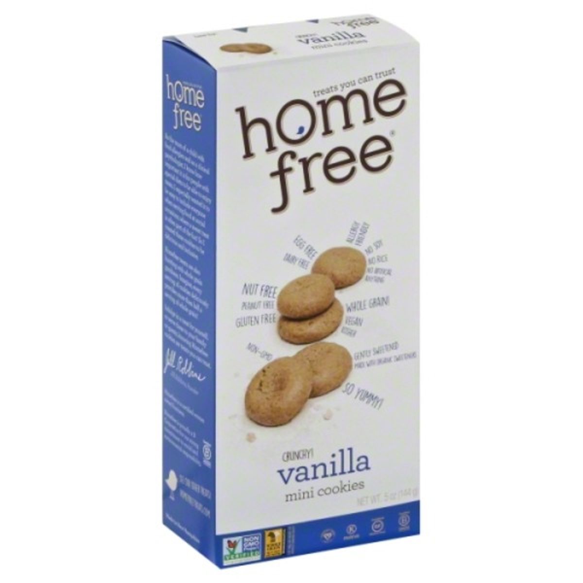 Calories in home free Cookies, Vanilla, Mini