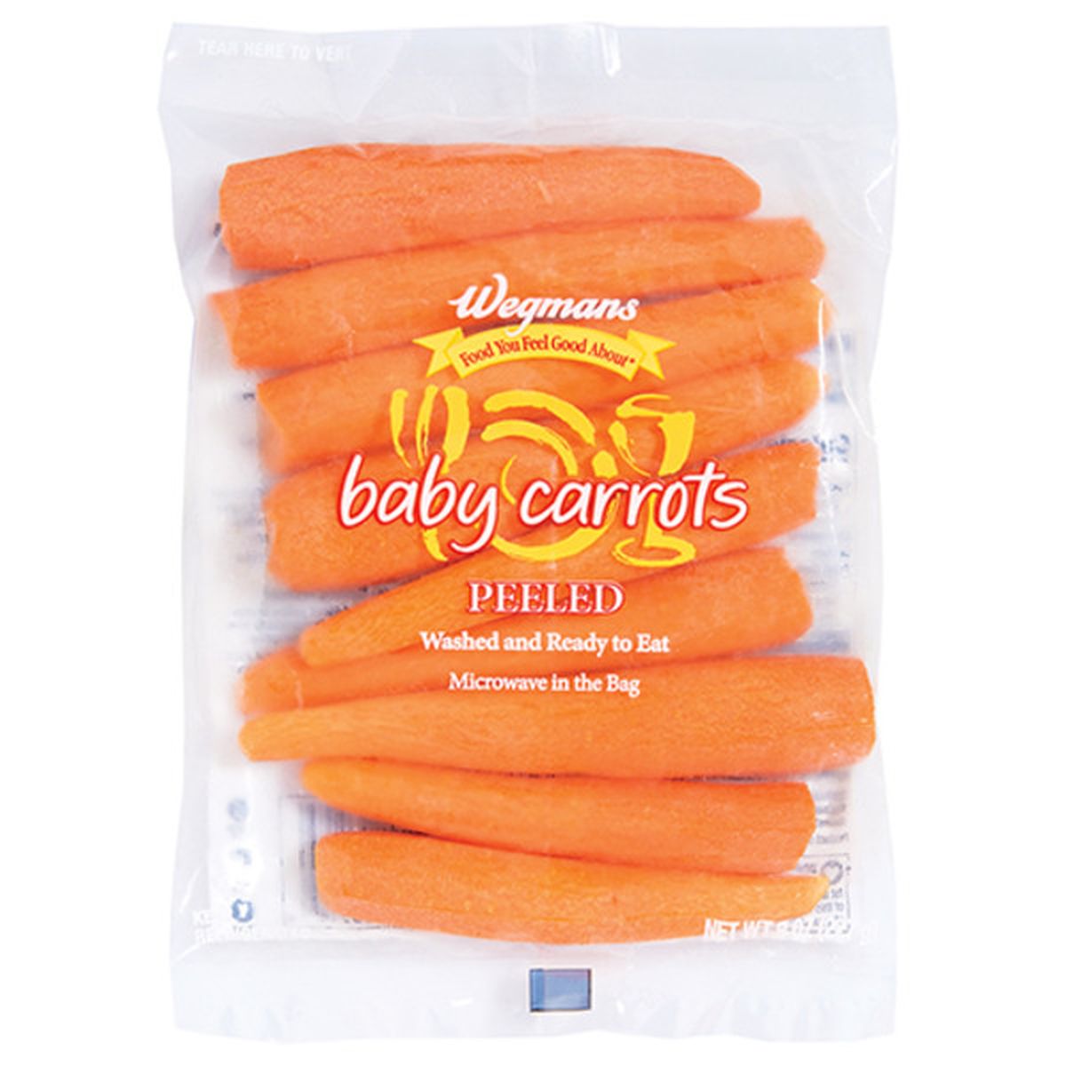 Calories in Wegmans Peeled Baby Carrots