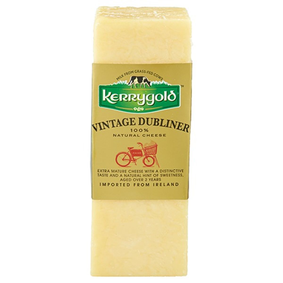 Calories in Kerrygold Vintage Dubliner Irish Cheddar Cheese