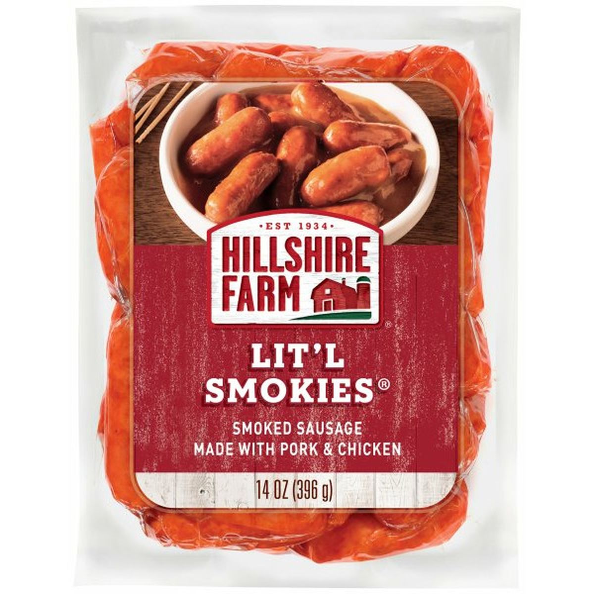 Calories in Hillshire Farm Lit'l Smokies Hillshire Farm Lit'l Smokies Smoked Sausage