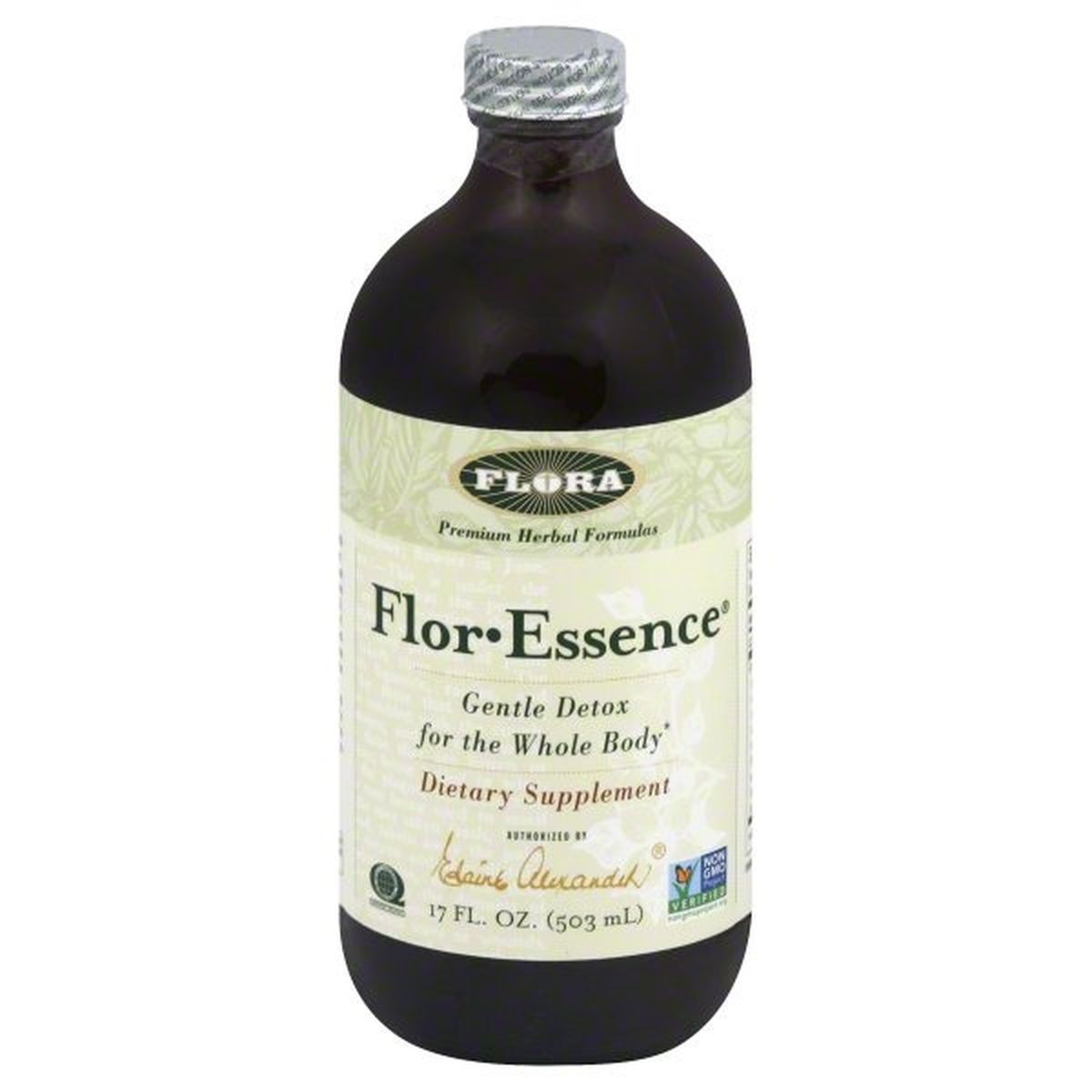 Calories in Flora Flor-Essence Detox, Gentle, for the Whole Body
