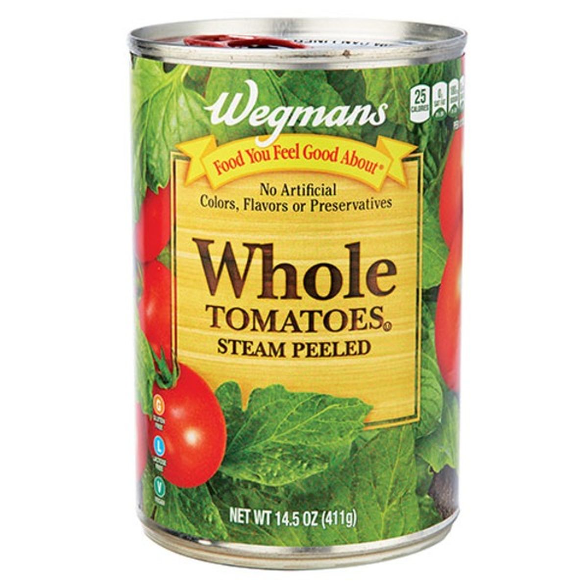 Calories in Wegmans Whole Tomatoes