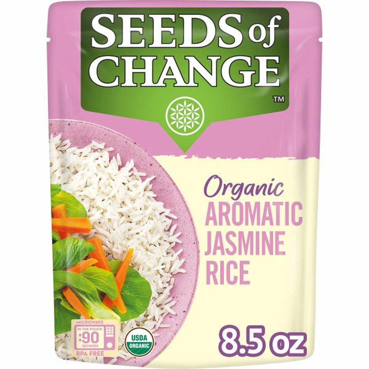 Calories in Seeds of Change Organic Aromatic Jasmine Rice ...