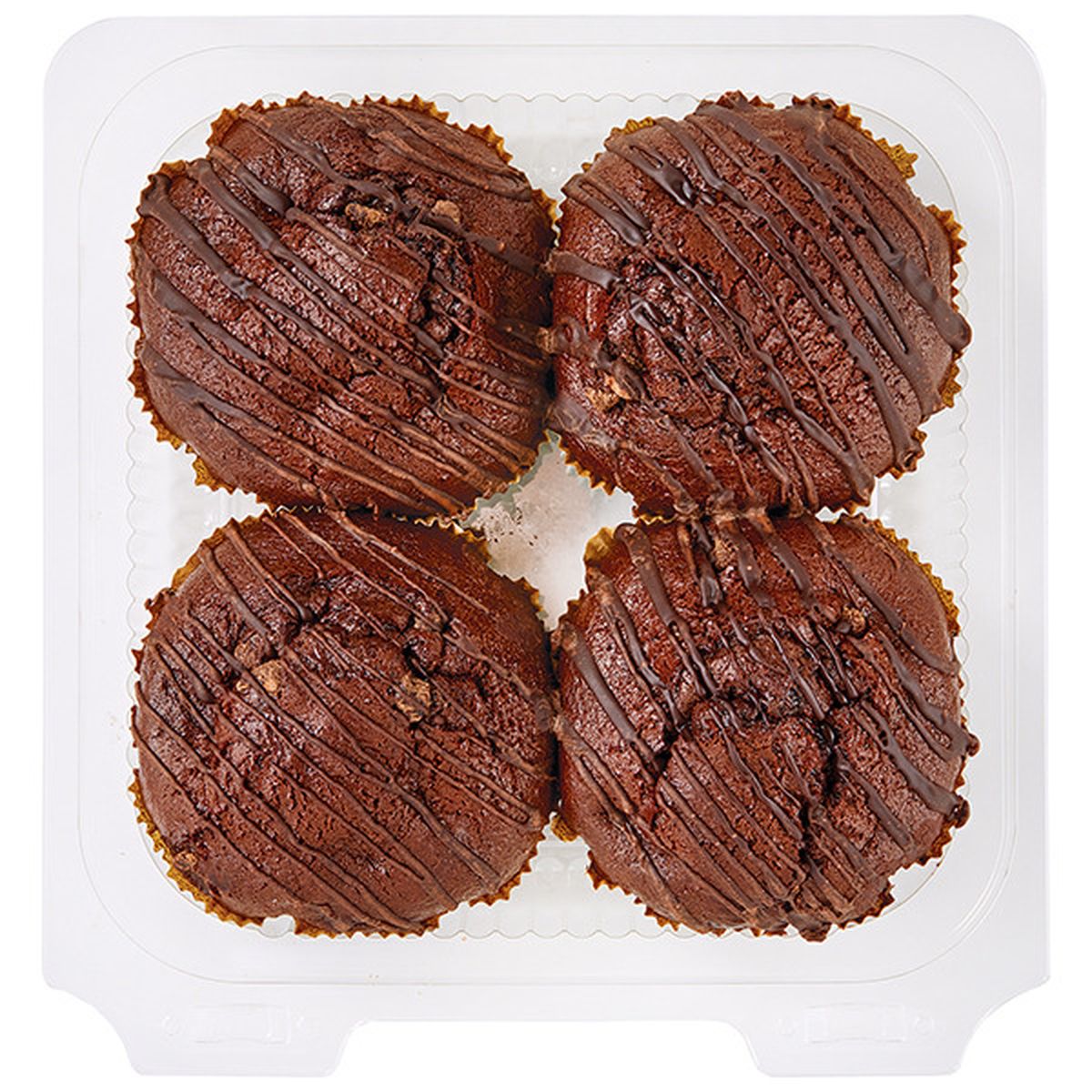 Calories in Wegmans Muffins, Double Chocolate, 4 Pack