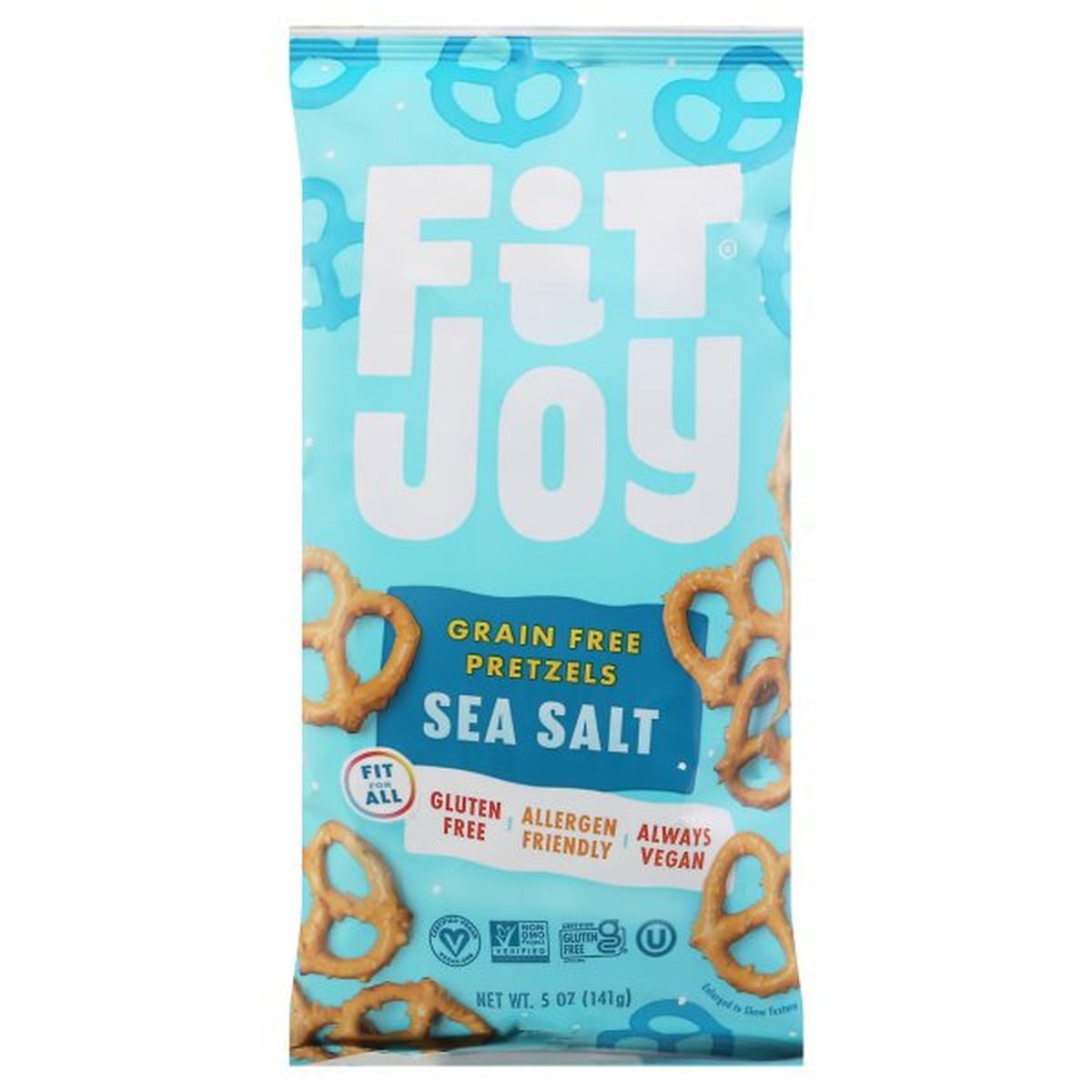 Calories in FitJoy  Pretzels, Grain Free, Sea Salt
