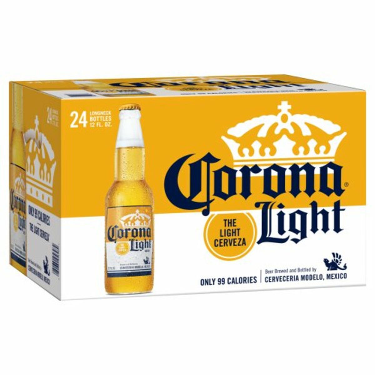 Calories in Corona Light Light  24/12 oz bottles