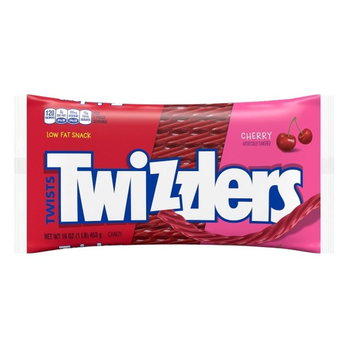 Calories in Twizzlers Candy, Cherry, Twists