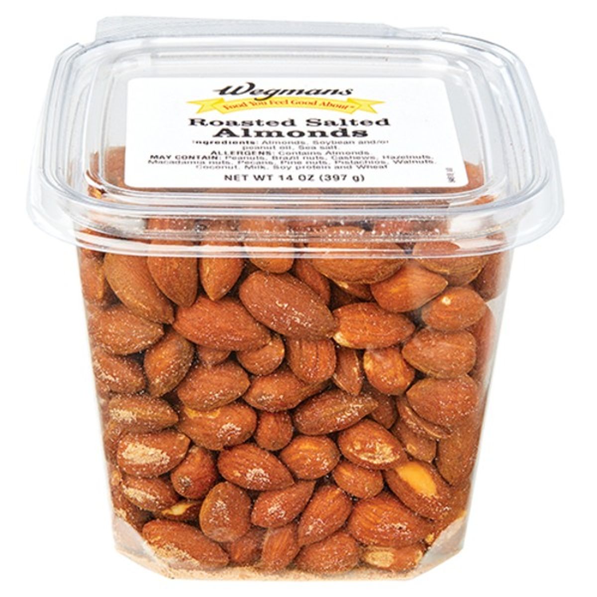 Calories in Wegmans Roasted Salted Almonds