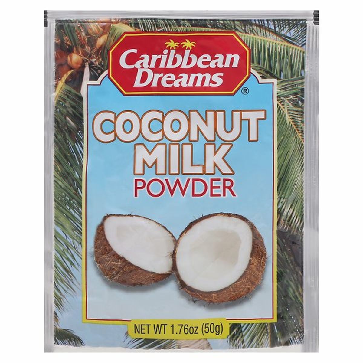 Calories in Caribbean Dreams Coconut Milk Powder