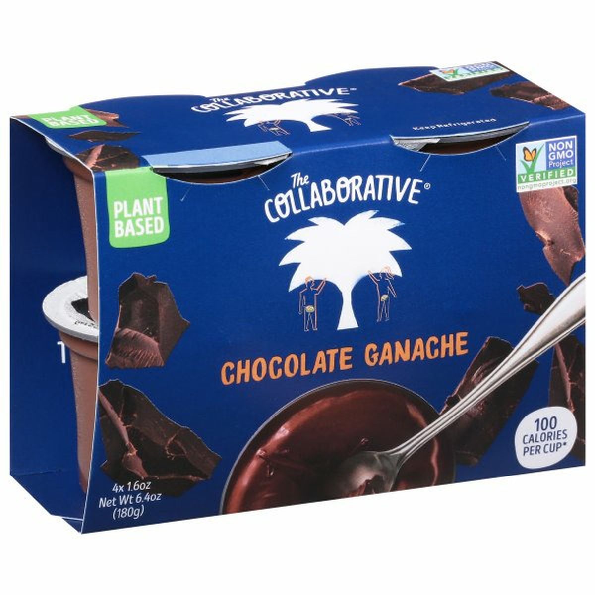 Calories in The Collaborative Ganache, Chocolate, 4 Pack