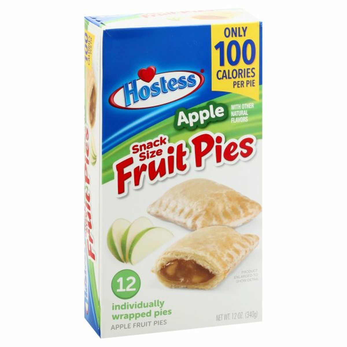 Calories in Hostess Fruit Pies, Apple, Snack Size