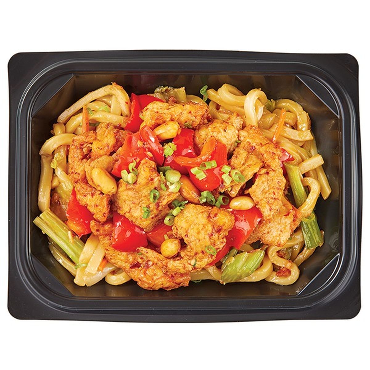 Calories in Wegmans Kung Pao Chicken with Vegetable Udon Noodles