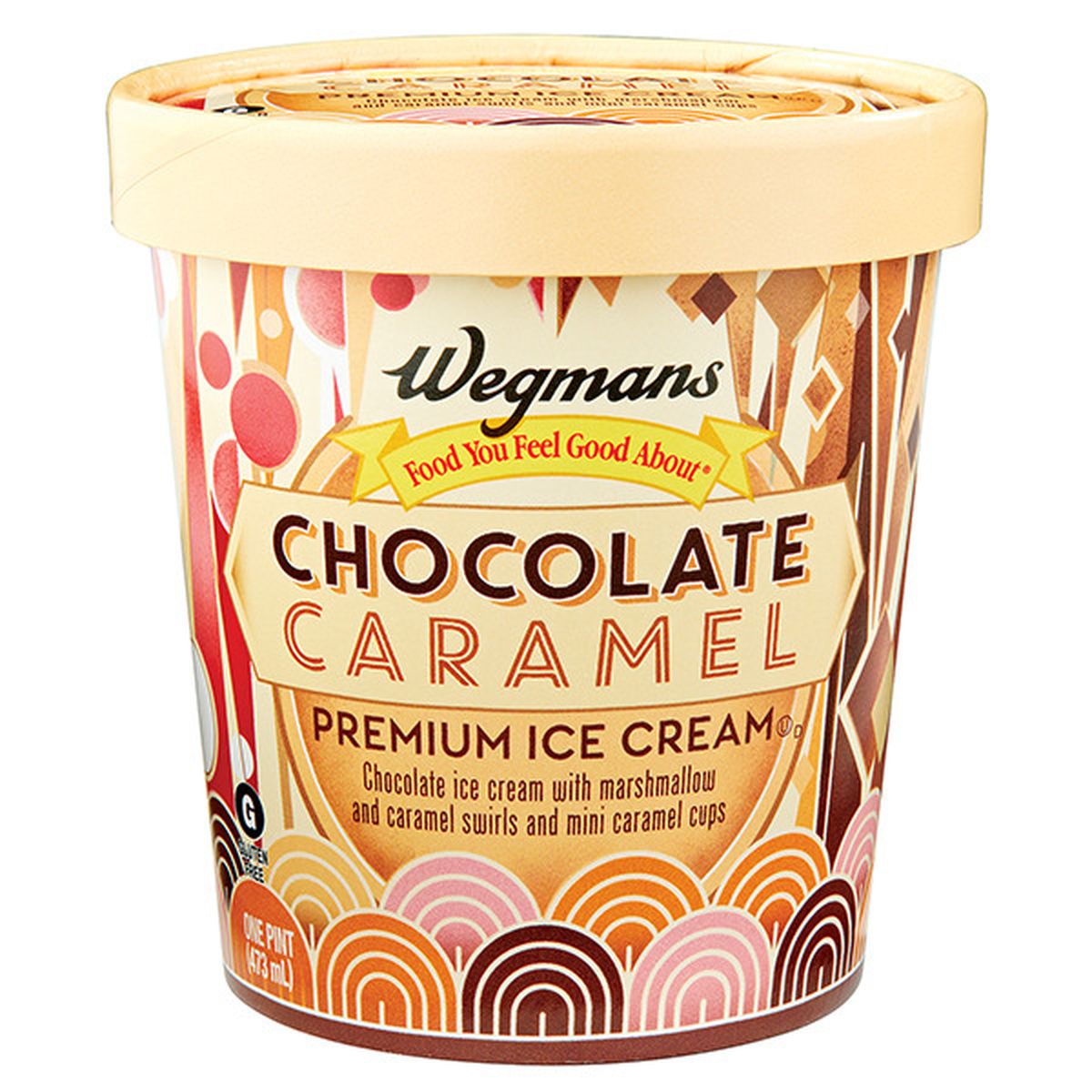 Calories in Wegmans Premium Ice Cream, Chocolate Caramel
