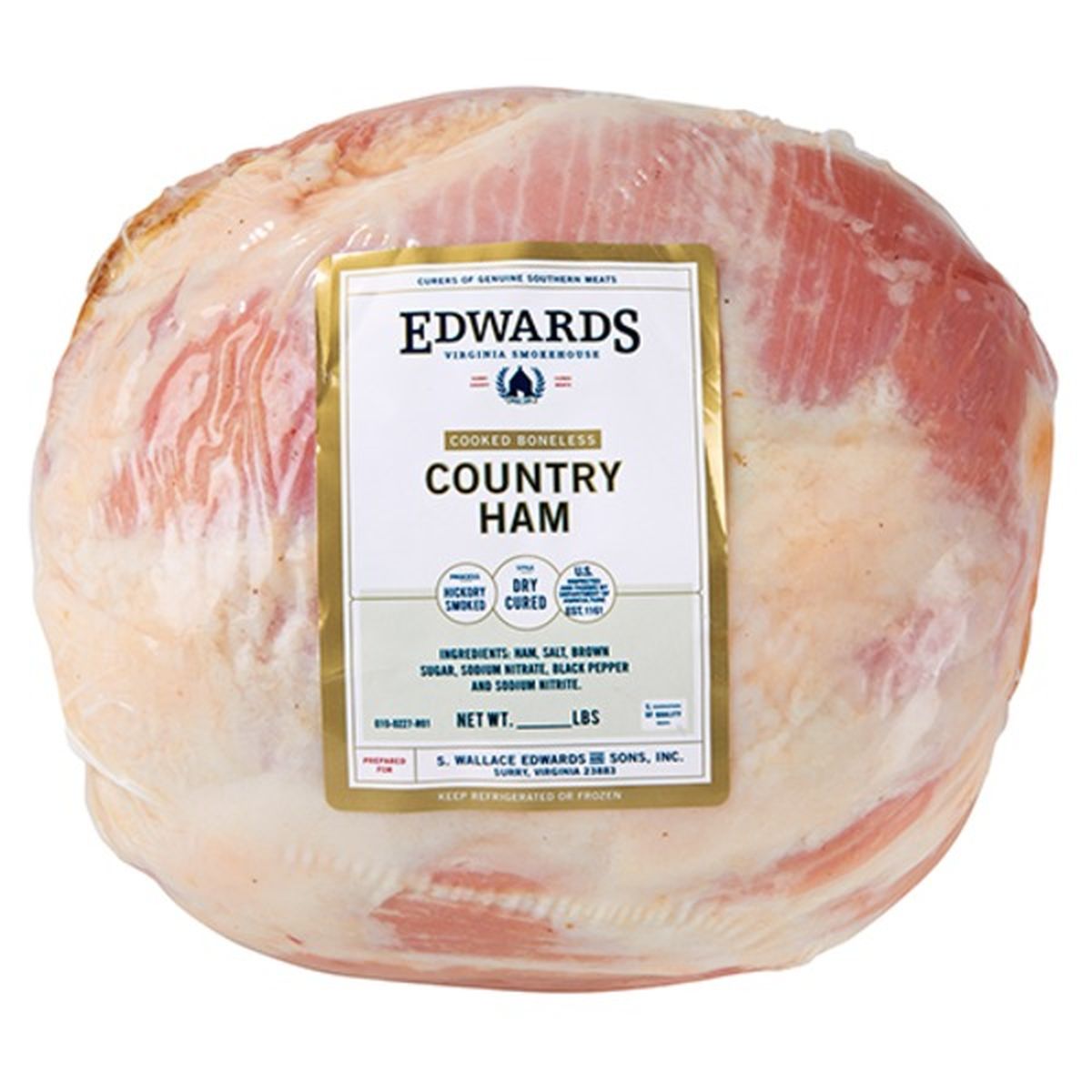 Calories in S. Wallace Edwards & Sons Country Ham