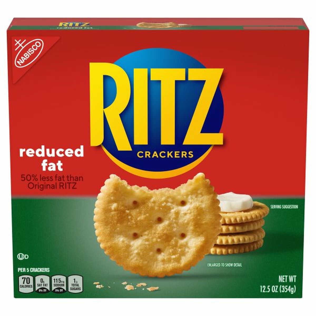 Calories in Ritz Crackers, Reduced Fat