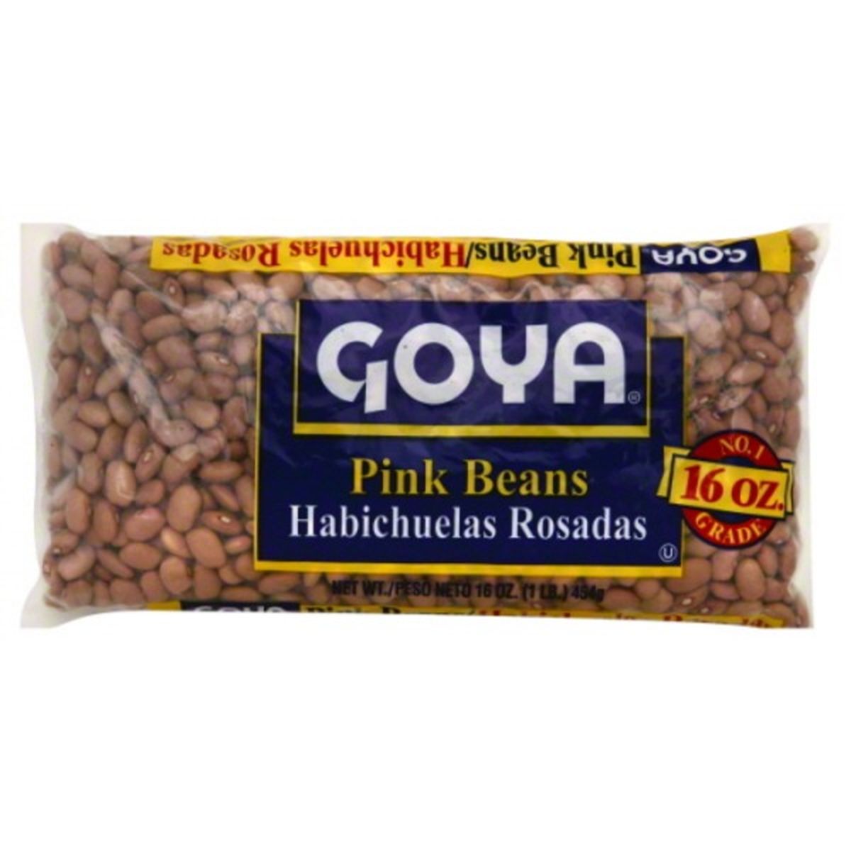 Calories in Goya Pink Beans