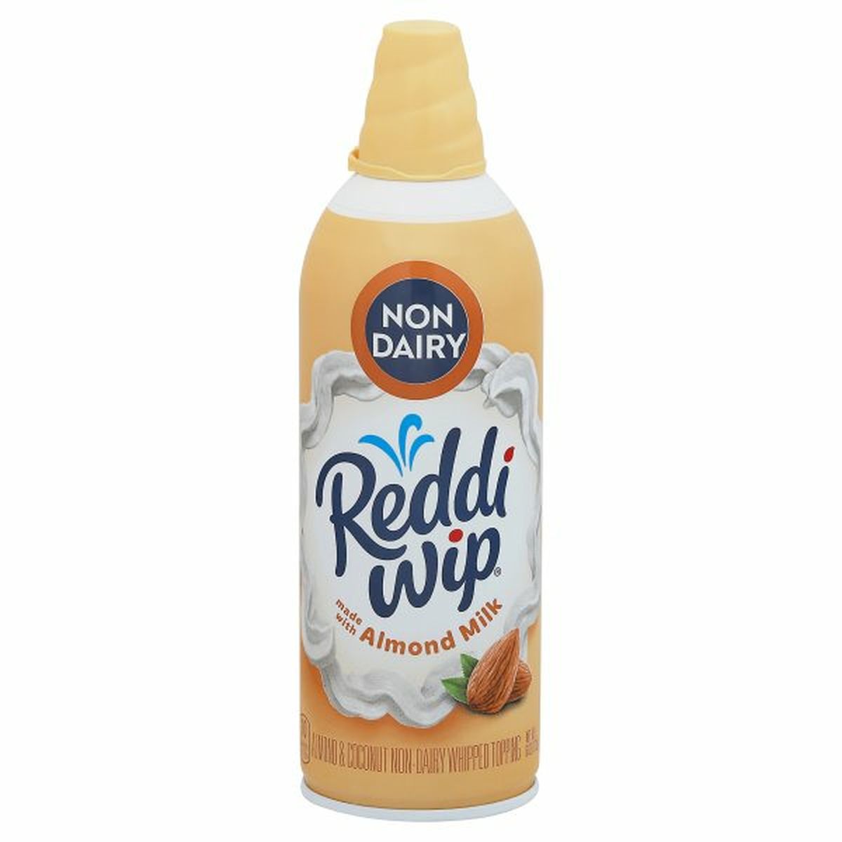 Calories in Reddi-wip Whipped Topping, Non-Dairy, Almond & Coconut