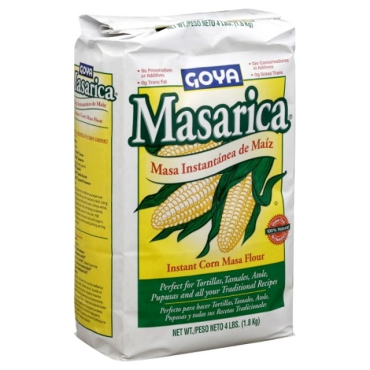 Calories in Goya Corn Masa Flour, Instant, Masarica