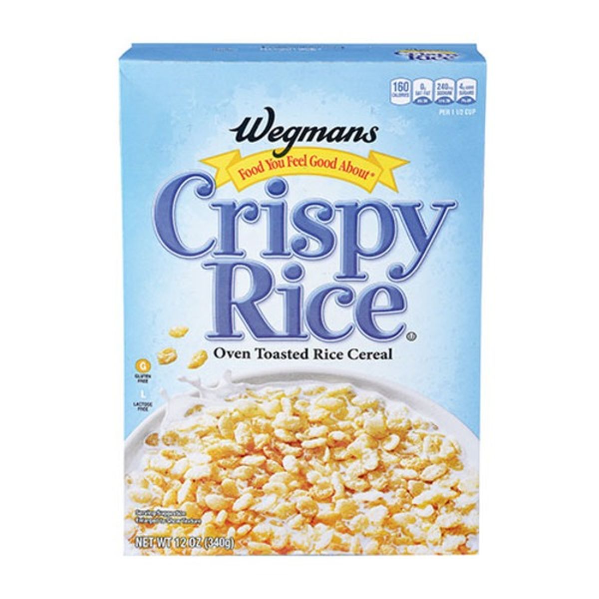 Calories in Wegmans Crispy Rice Cereal