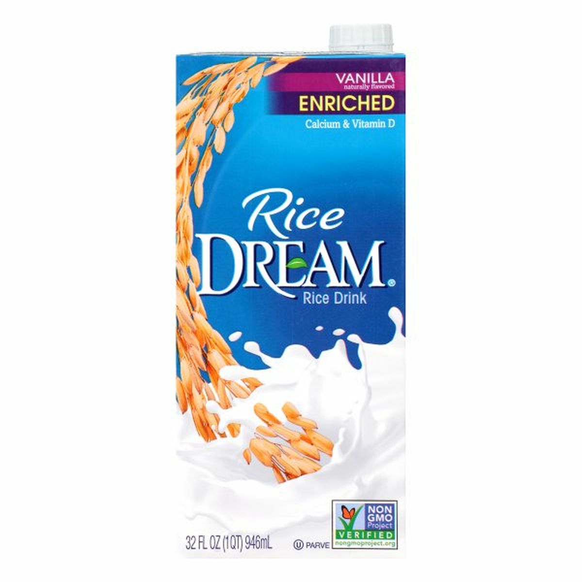 Calories in Rice DREAM Rice Drink, Enriched, Vanilla