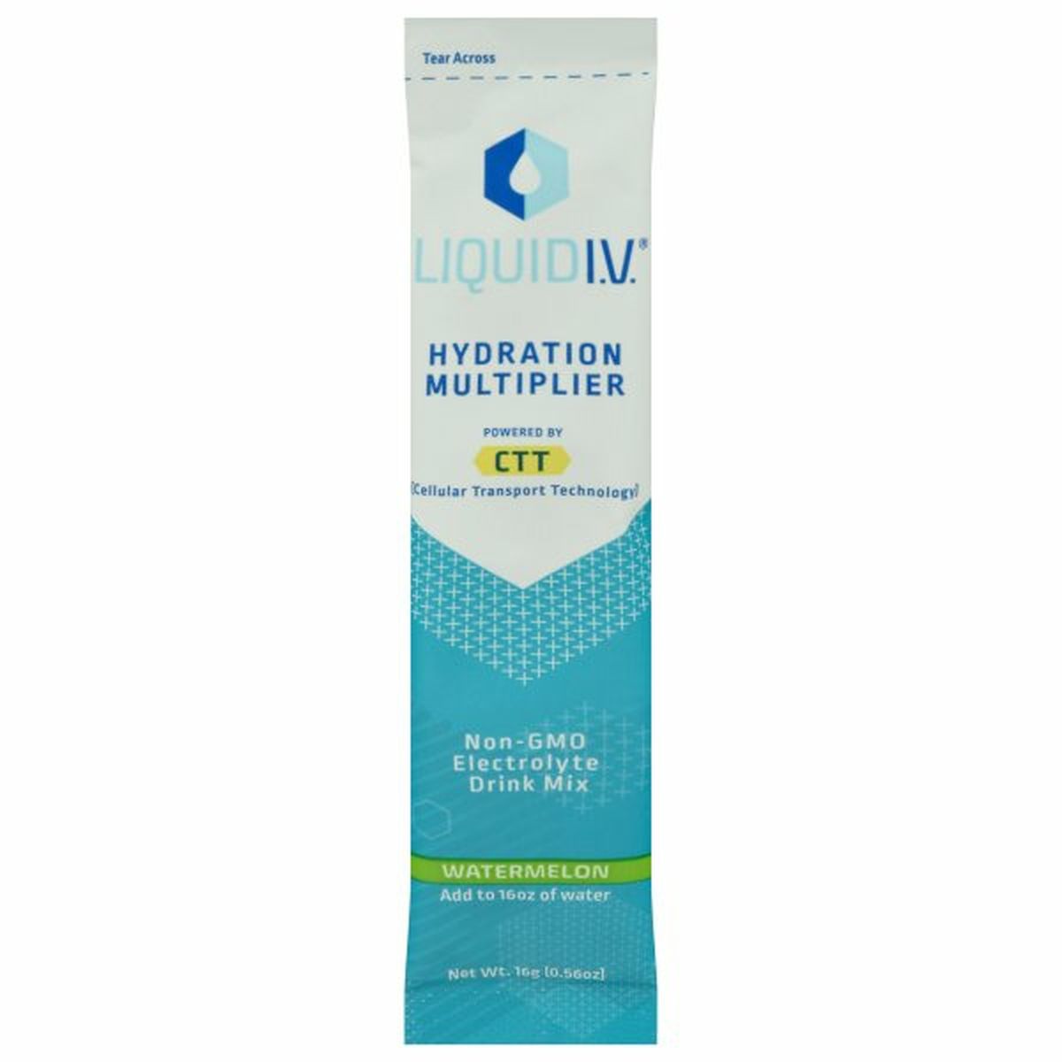 Calories in Liquid I.V. Hydration Multiplier Electrolyte Drink Mix, Watermelon