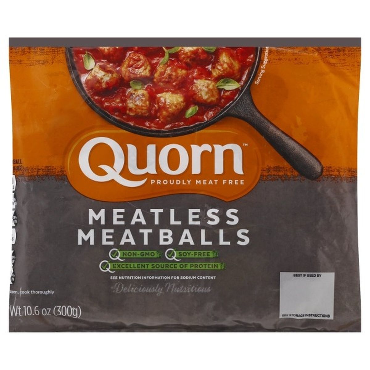 Calories in Quorn Meatballs, Meatless