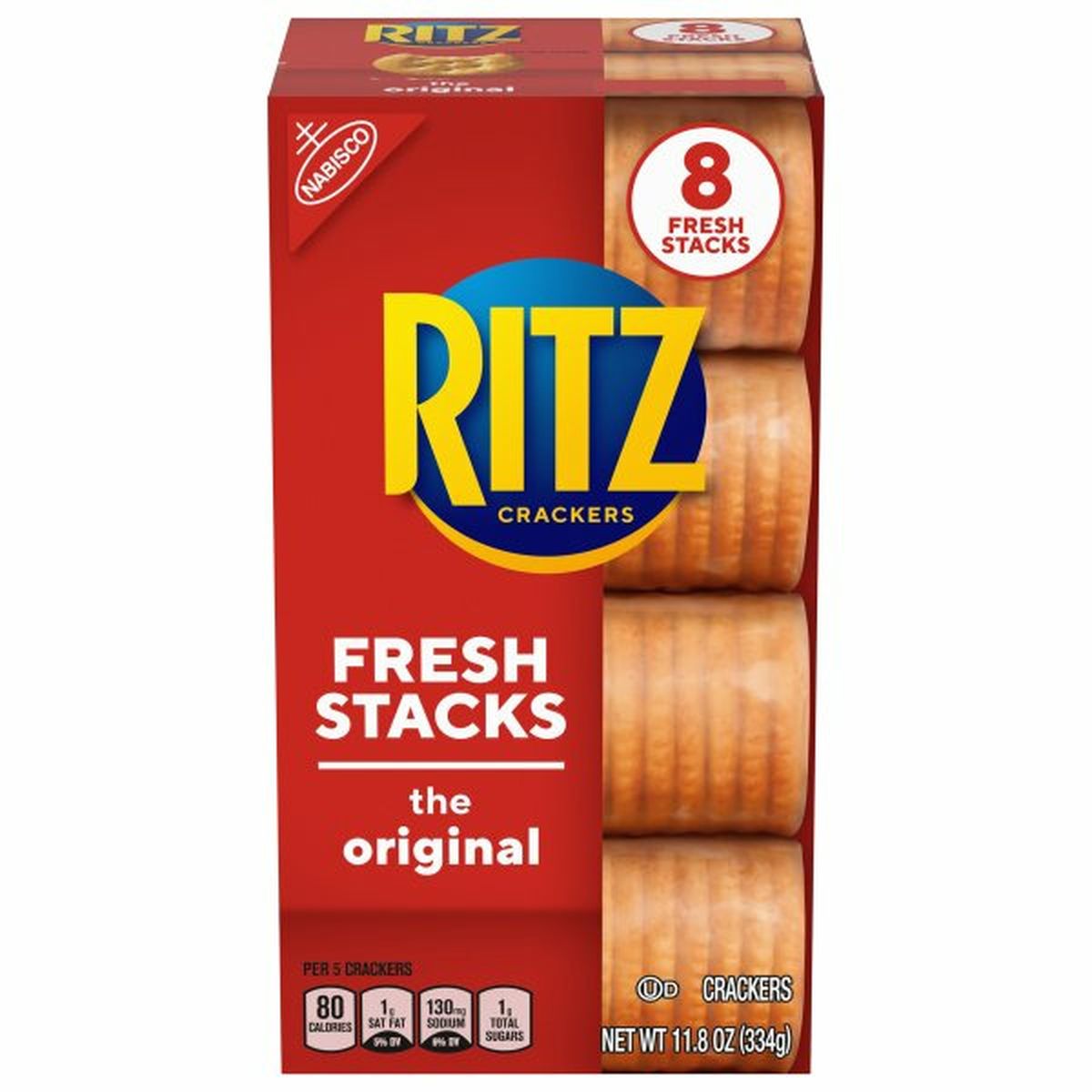 Calories in Ritz Crackers, The Original, Fresh Stacks
