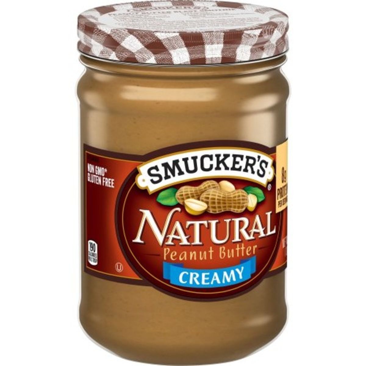 Calories in Smucker's Peanut Butter, Unflavored