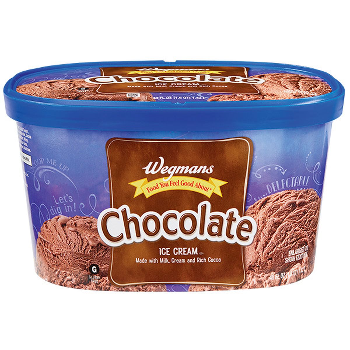 Calories in Wegmans Chocolate Ice Cream