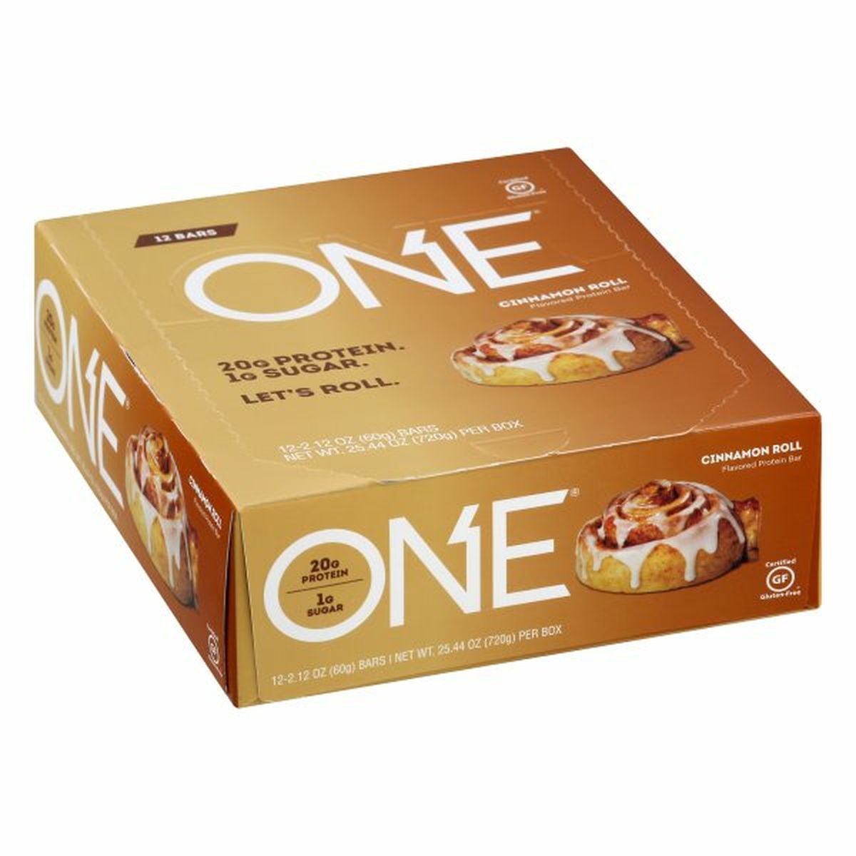 Calories in One Protein Bar, Cinnamon Roll Flavored