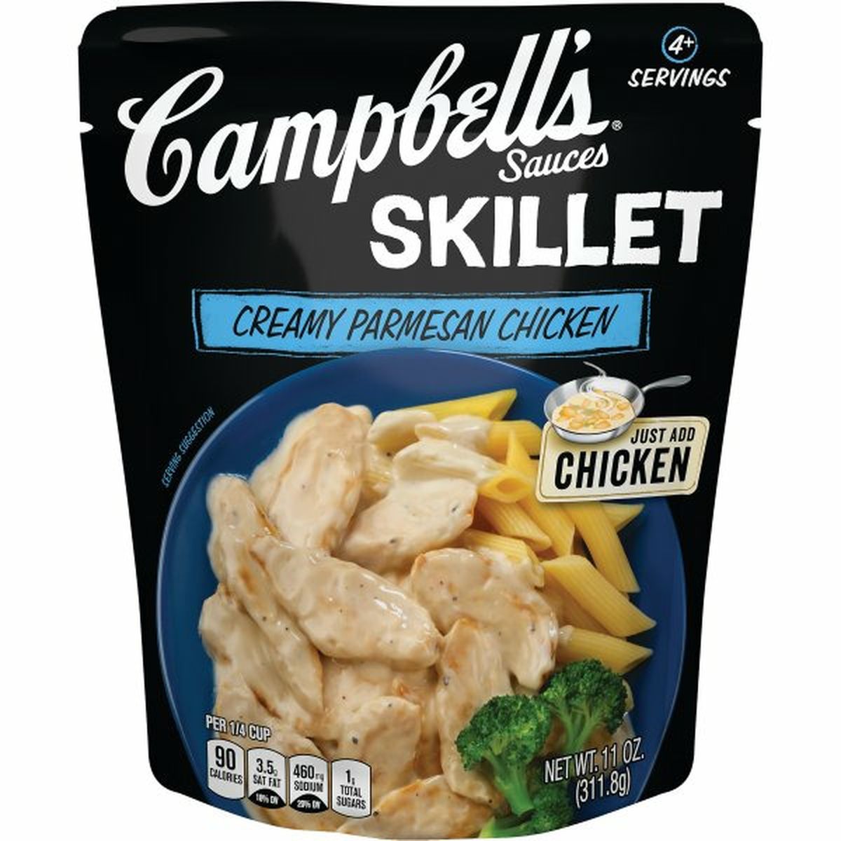 Calories in Campbell'ss Skillet Sauces Skillet Sauces Creamy Parmesan Chicken Sauce