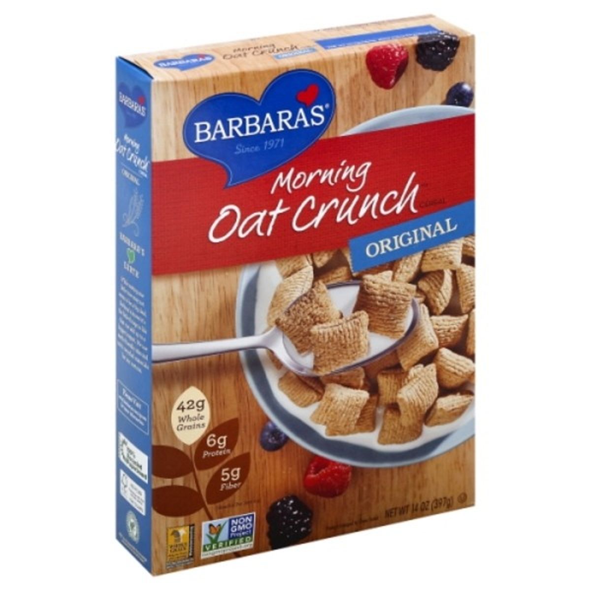 Calories in Barbara's Cereal, Morning Oat Crunch, Original