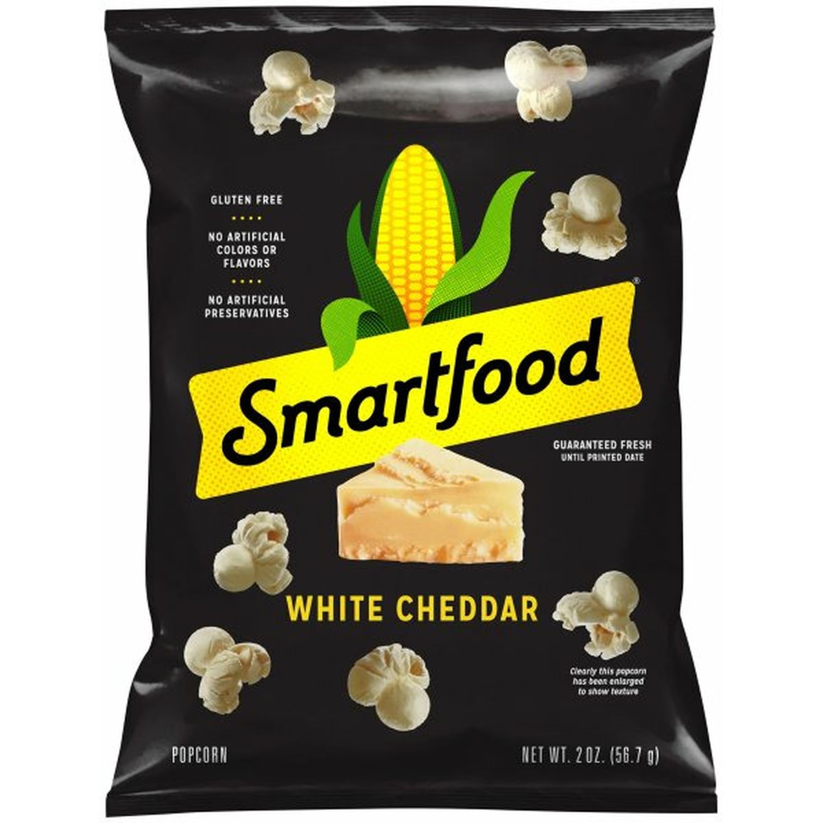 Calories in Smartfood Popcorn, White Cheddar Cheese