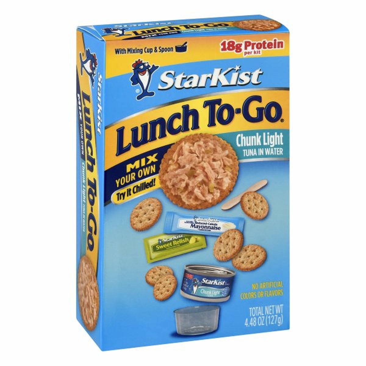 Calories in StarKist Lunch To Go, Chunk Light Tuna in Water